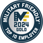 Military Friendly® Employer 2024 Top10