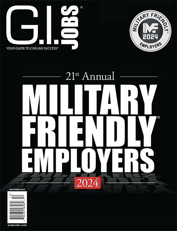 GI Jobs 2024 Military Friendly Employers List