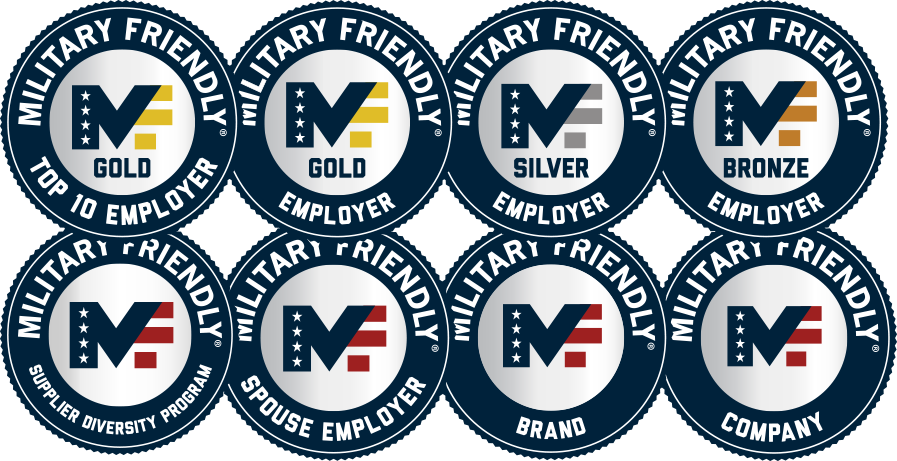 Military Friendly Survey Logos